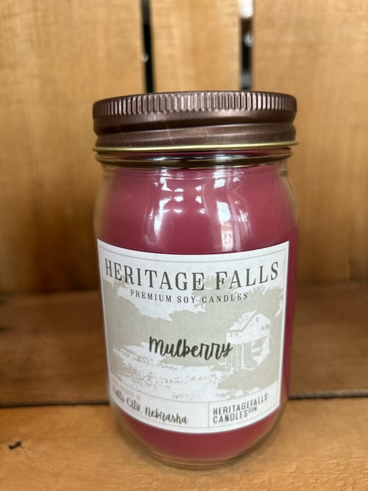 Heritage Falls Candle - Mulberry