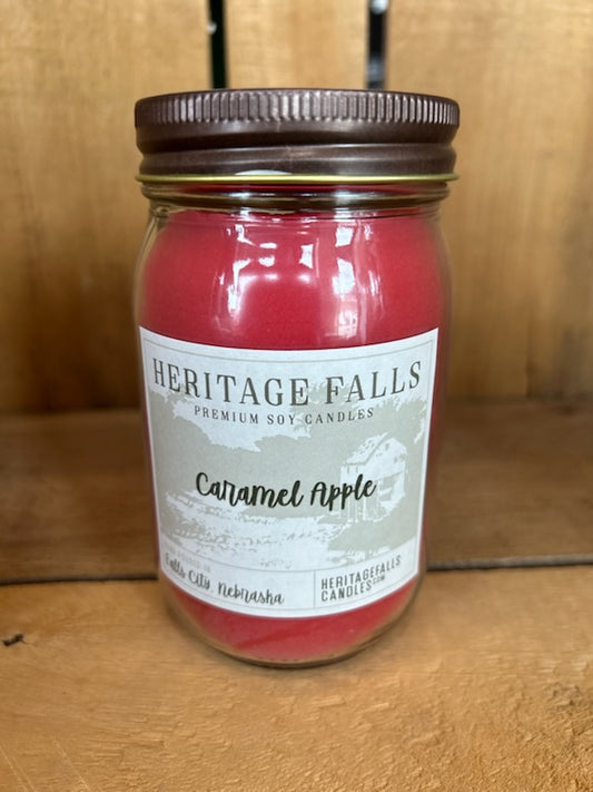 Heritage Falls Candle - Caramel Apple