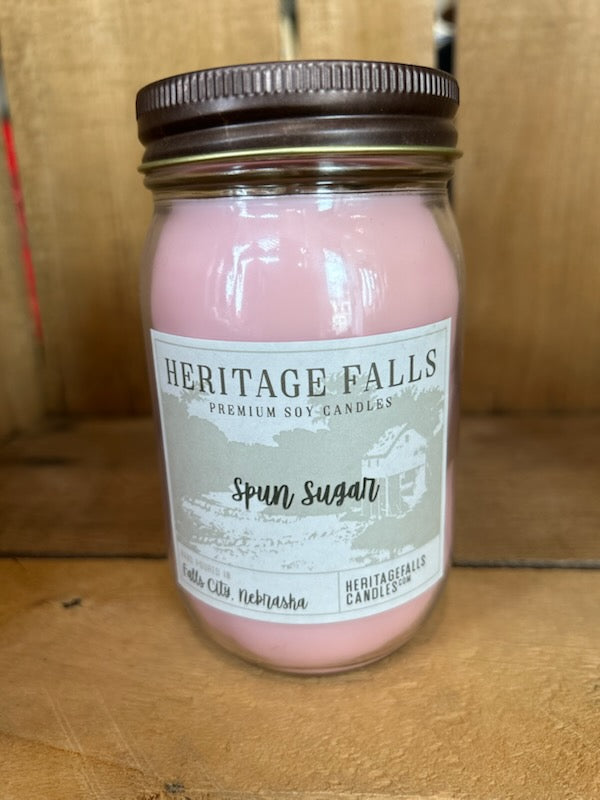 Heritage Falls Candle - Spun Sugar