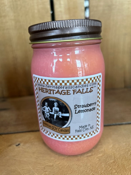 Heritage Falls Candle - Strawberry Lemonade