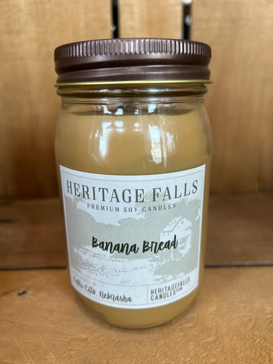 Heritage Falls Candle - Banana Bread