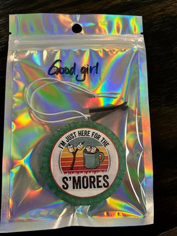 Smores Mini Car Freshener - Good Girl