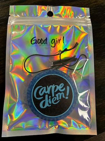 Carpe Diem Mini Car Freshener - Good Girl