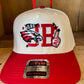 Johnson Brock Collage  Hat - Red/Stone