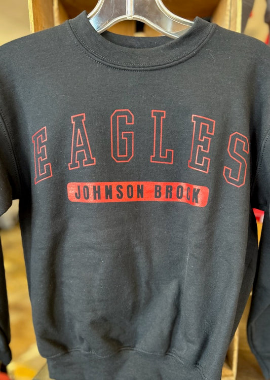 Johnson Brock Eagles Arched - Gildan Unisex Crewneck Sweatshirt