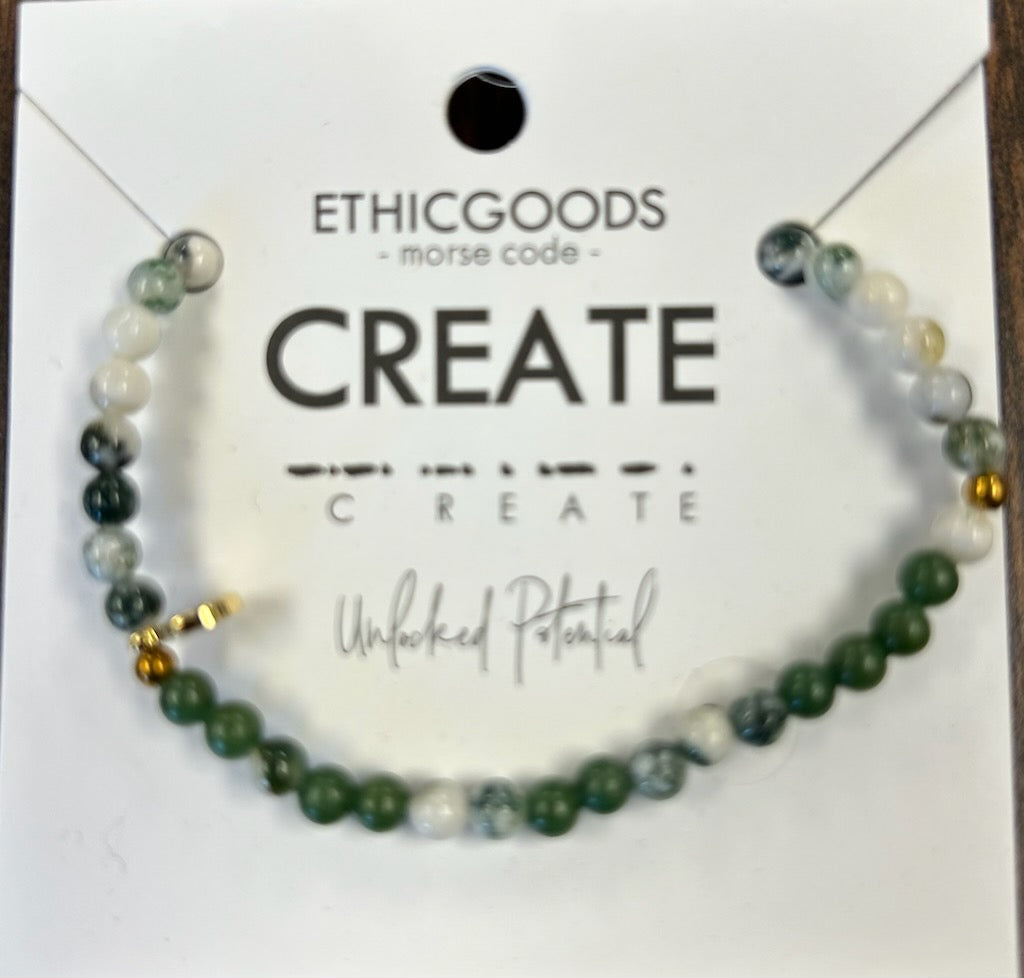 EthicGoods Morse Code Bracelet - Create