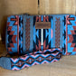 Wrangler All-Over Aztec Canvas Wallet