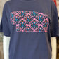 Nebraska Floral Bow Design CC Tee
