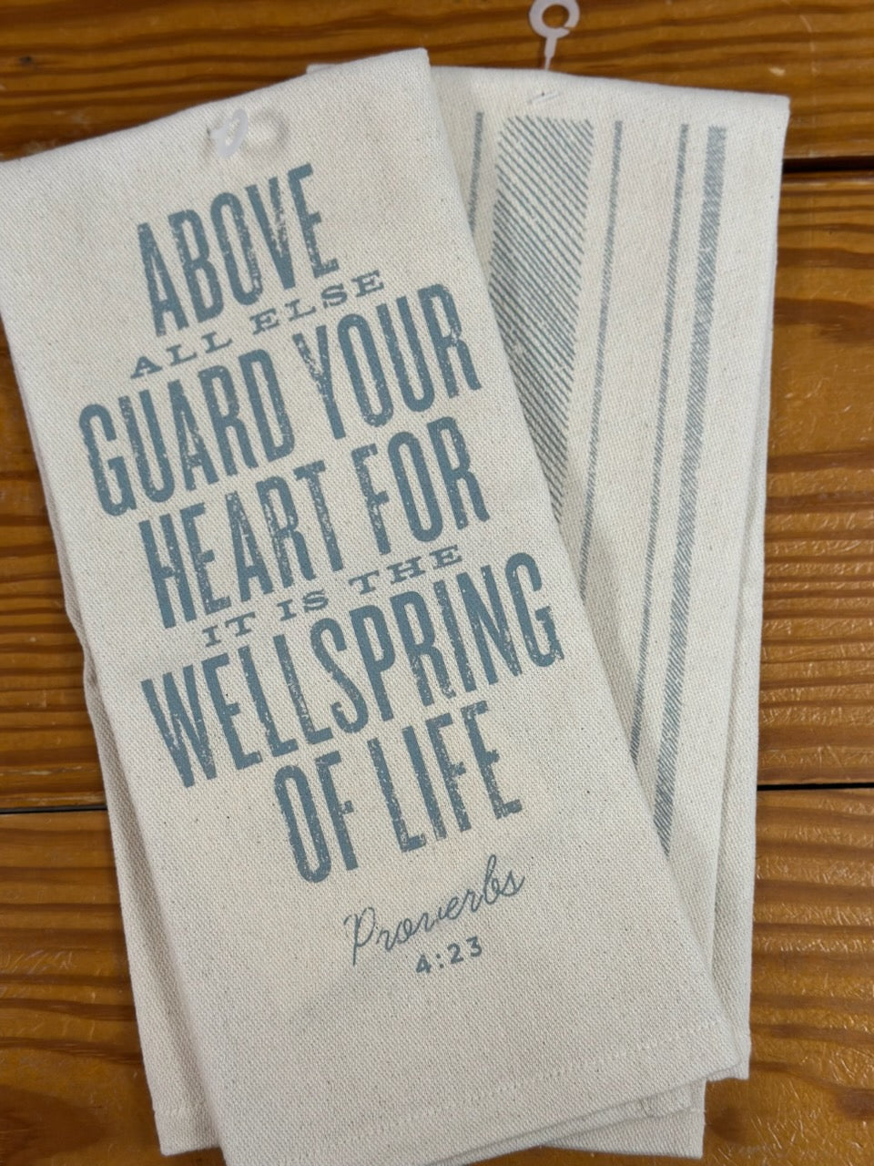 Guard Your Heart - Dish Towel