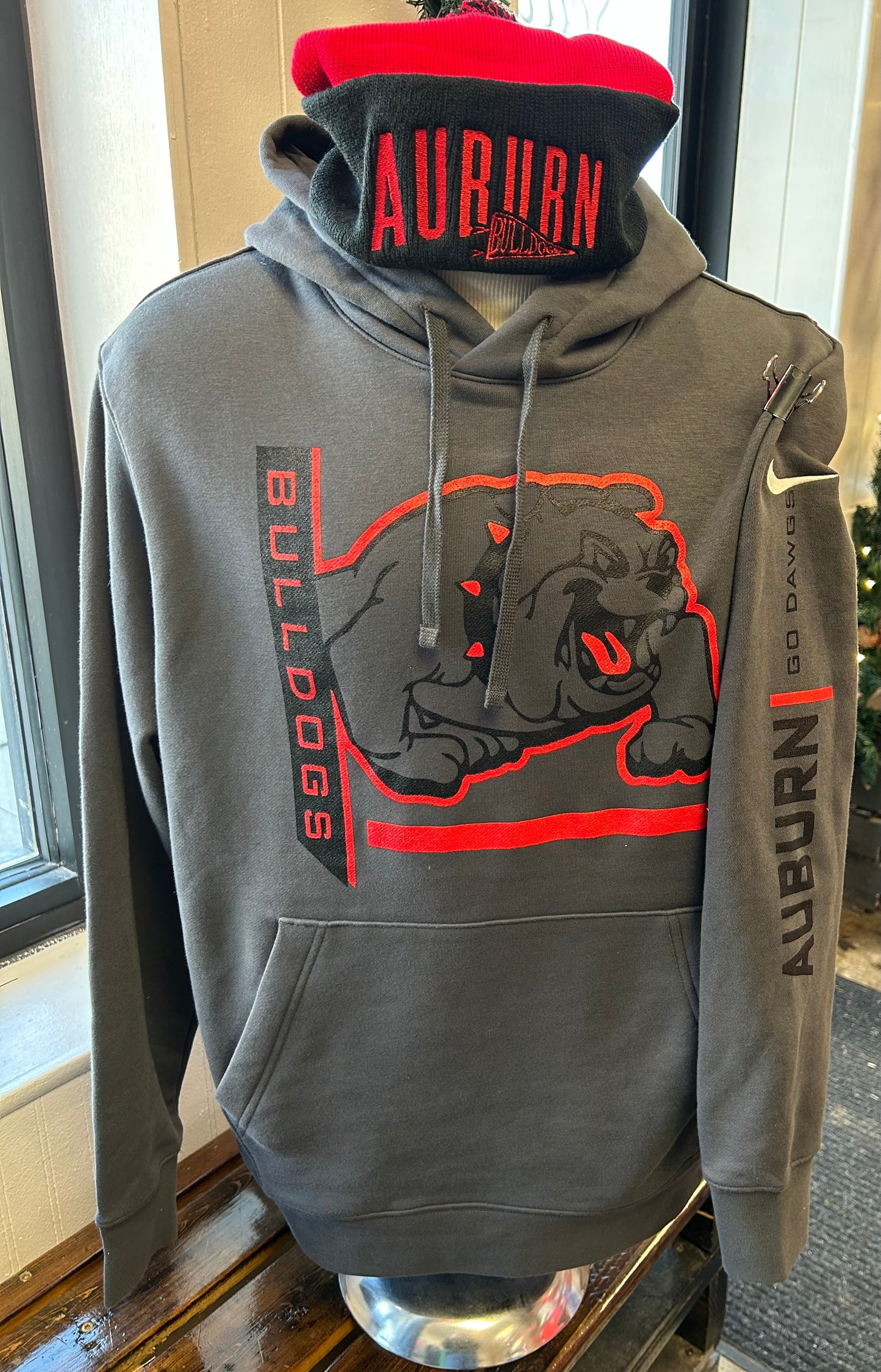 Auburn Charcoal Nike Hoodie