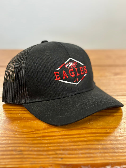 YOUTH Johnson Brock Eagles Diamond Trucker Hat