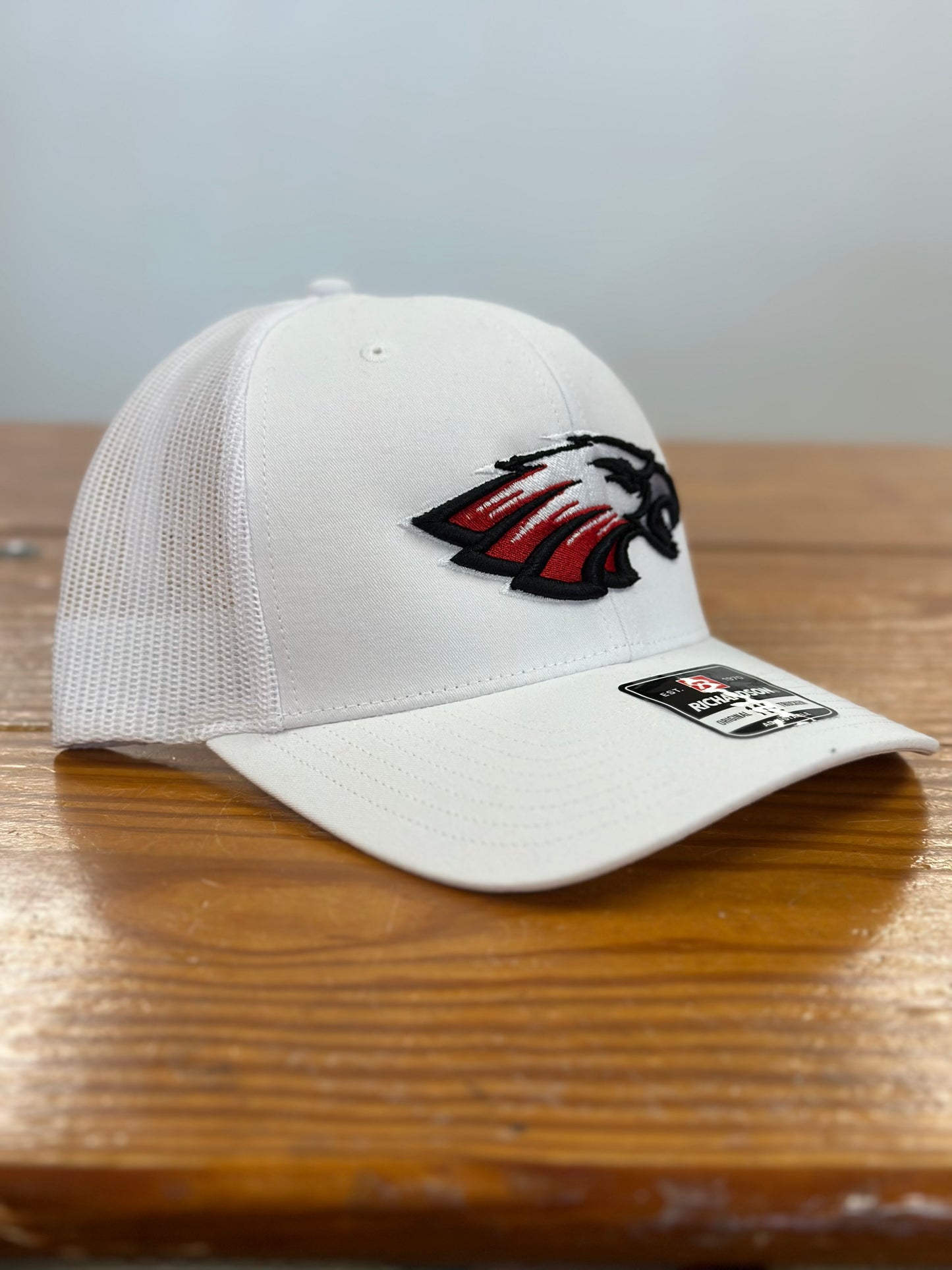 Johnson Brock Eagle Head 3D Puff Trucker Hat