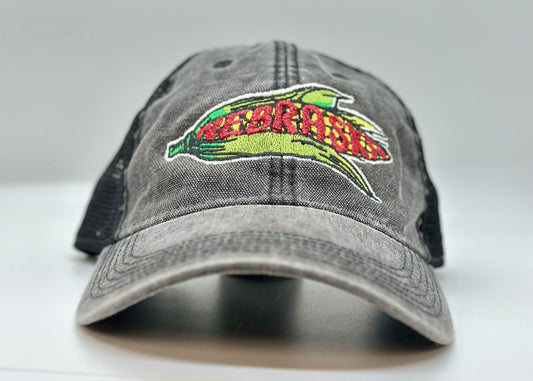 Nebraska Corn Cob Unstructured Hat