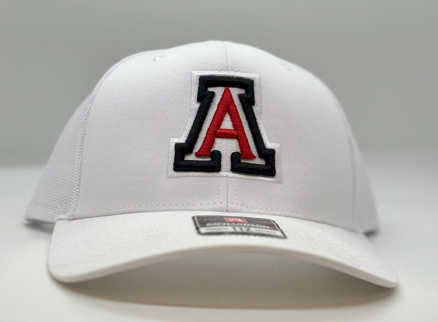 3 Color Auburn A Puff Trucker Hat