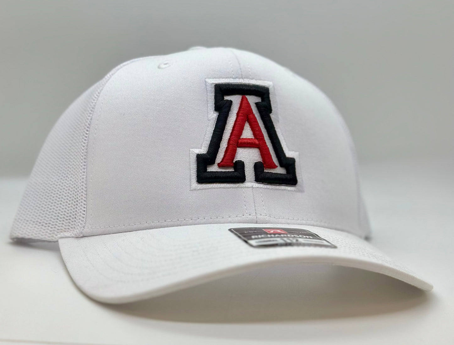 3 Color Auburn A Puff Trucker Hat