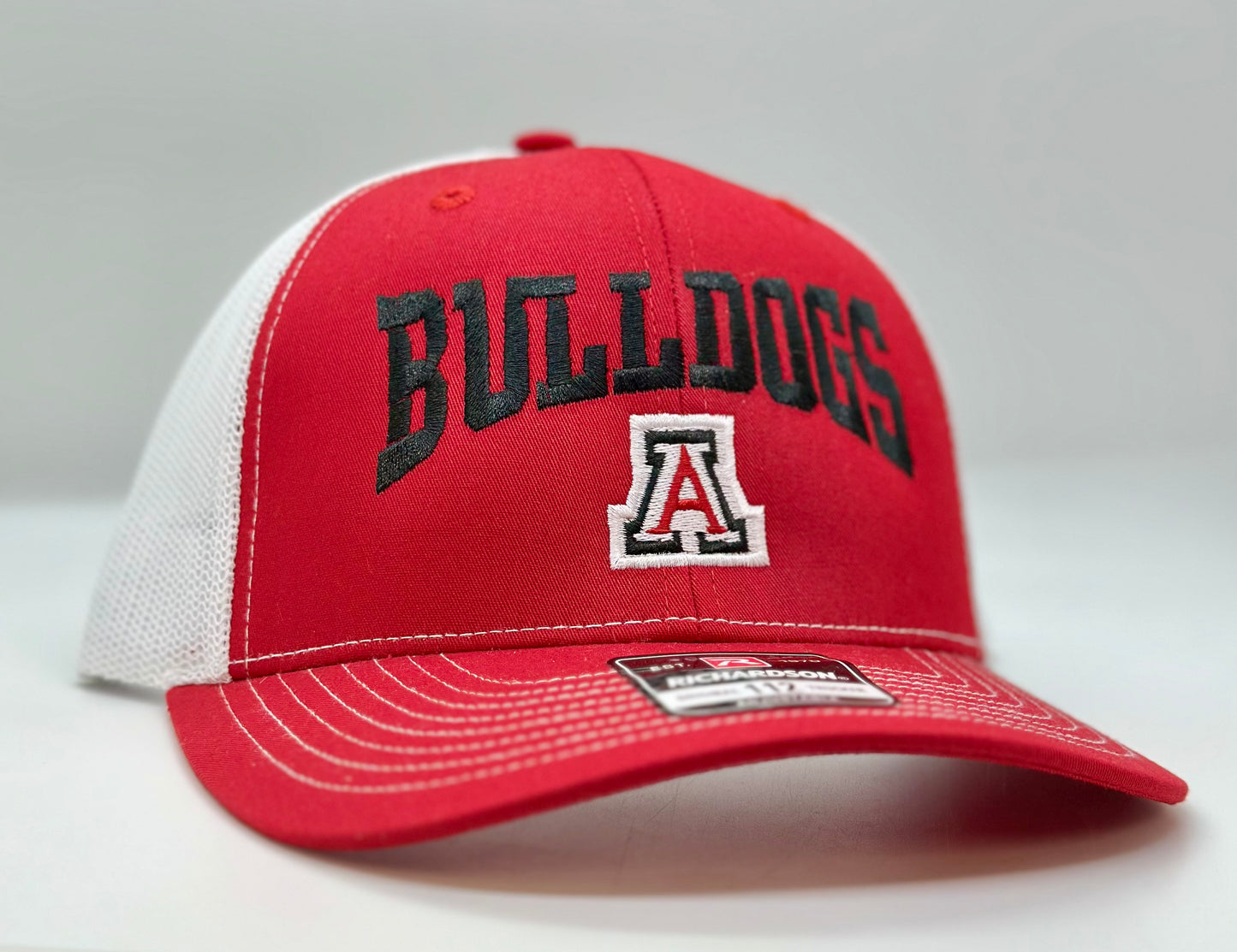 Auburn Bulldogs Arched Trucker Hat