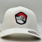 Auburn Bulldog Shield Patch S/M Fitted Hat