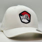 Auburn Bulldog Shield Patch S/M Fitted Hat