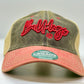 Bulldogs Script Outline 3D Puff Pigmented Unstructured Hat