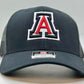 3 Color Auburn A Puff Trucker Hat