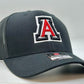 3 Color Auburn A Puff Trucker Hat