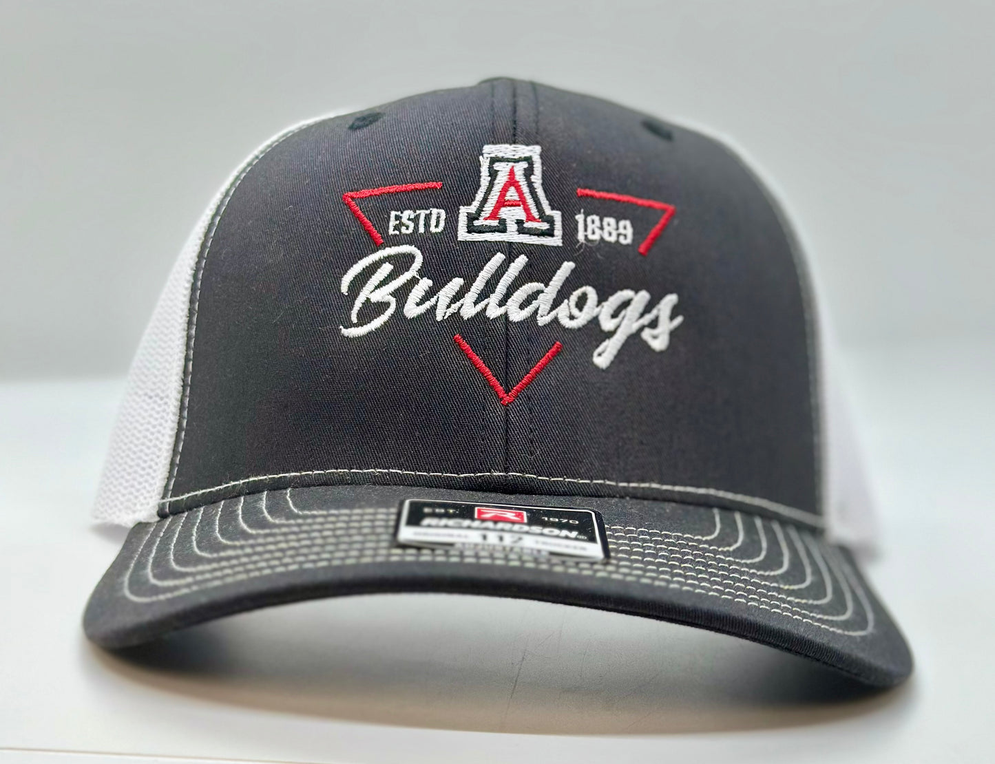 Auburn Bulldogs Triangle Design Trucker Hat