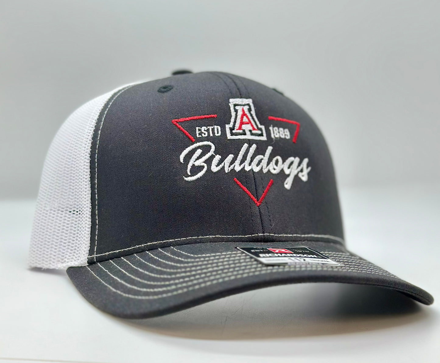 Auburn Bulldogs Triangle Design Trucker Hat