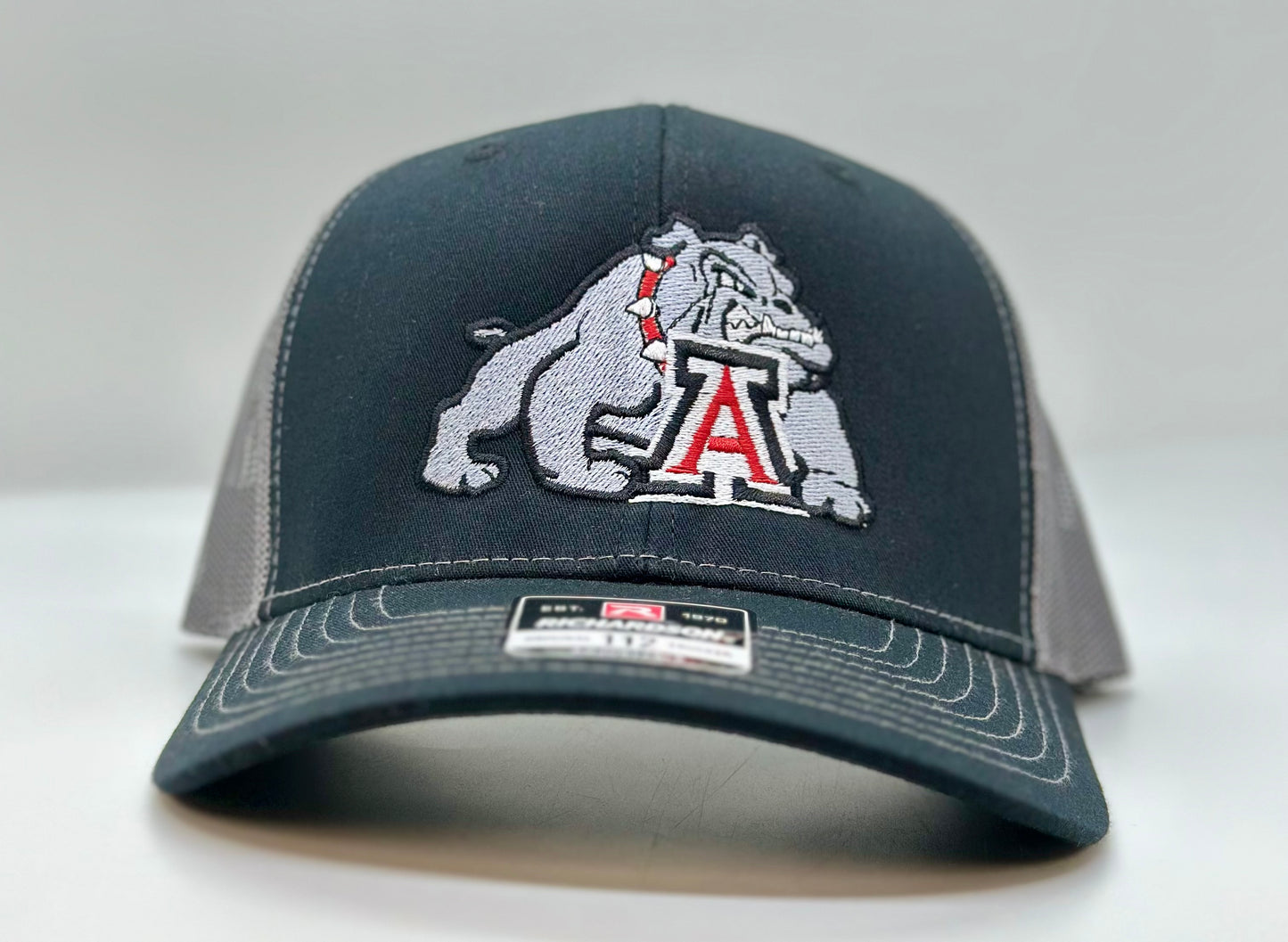 Auburn Bulldog with A Trucker Hat