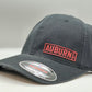 Auburn Rectangle Patch Fitted L/XL Unstructured Hat