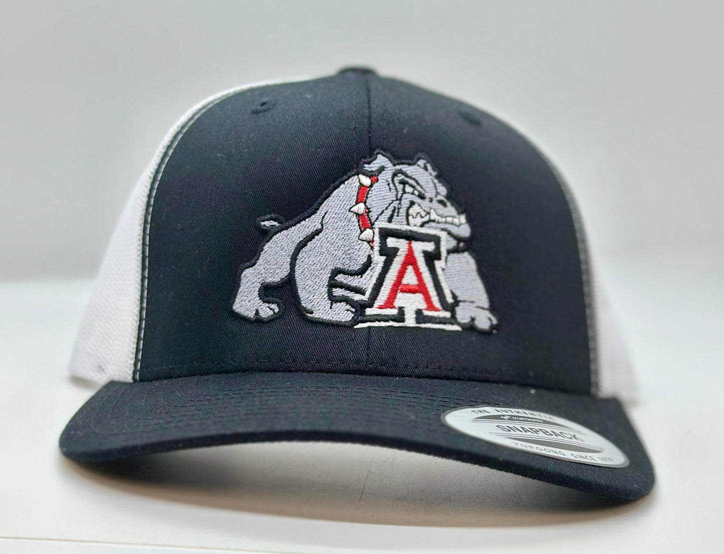 Bulldog with Auburn A Trucker Hat