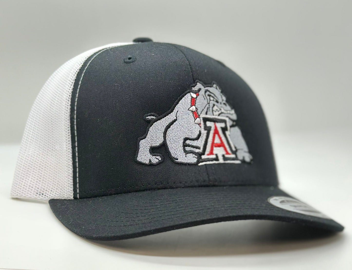 Bulldog with Auburn A Trucker Hat