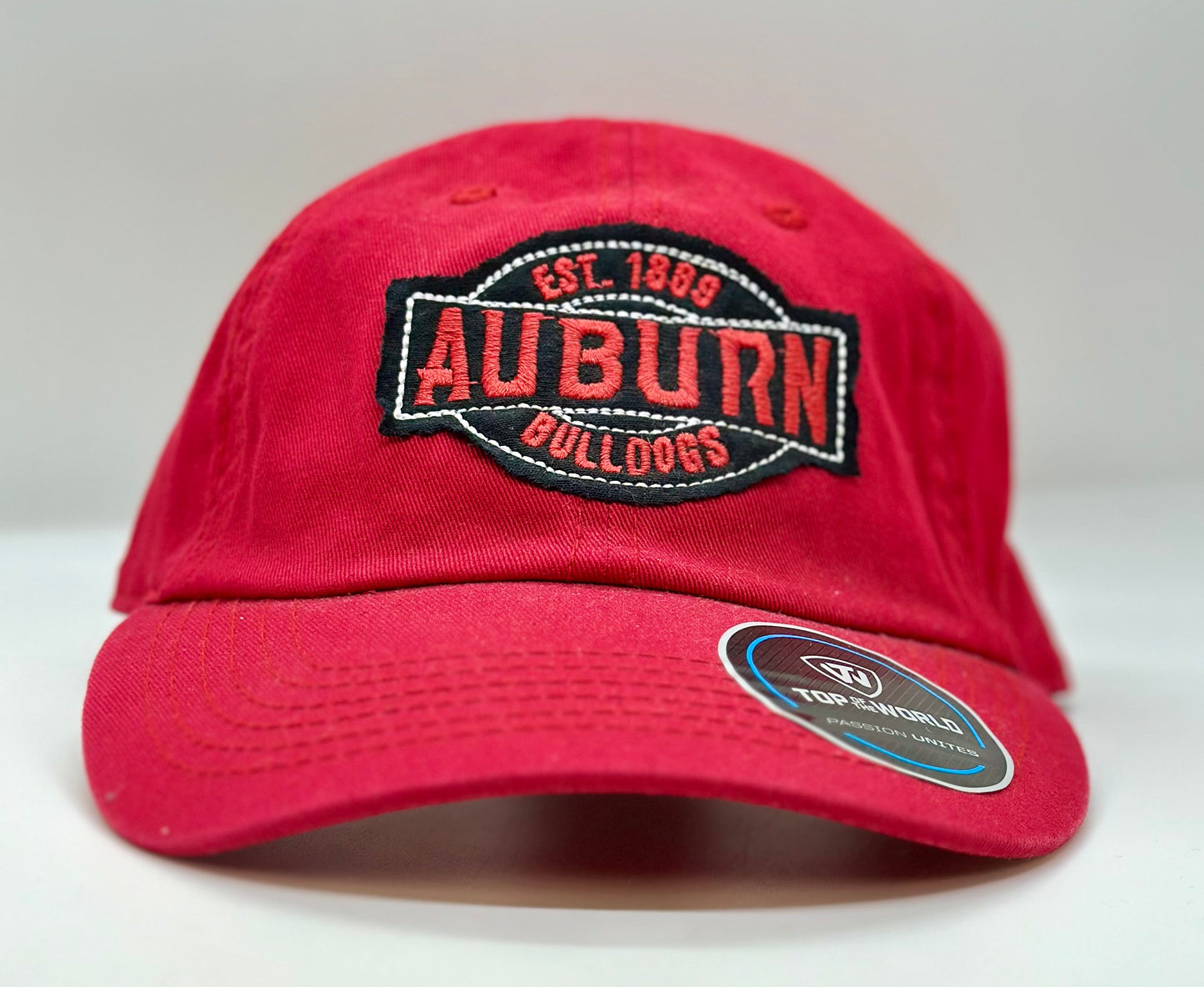 Auburn Bulldogs Sweatshirt Patch Unstructured Hat