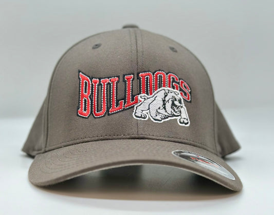 Bulldogs Wavy Fitted L/XL Hat