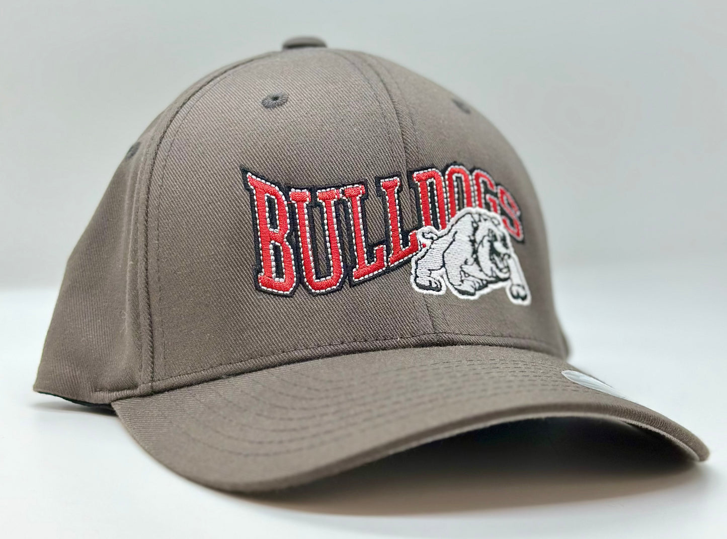 Bulldogs Wavy Fitted L/XL Hat