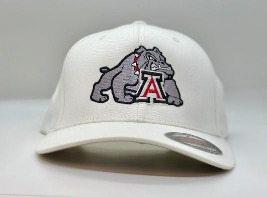 Auburn Bulldog with A Fitted L/XL Hat