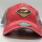 Eagles Diamond Leather Patch Unstructured Hat