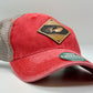 Eagles Diamond Leather Patch Unstructured Hat