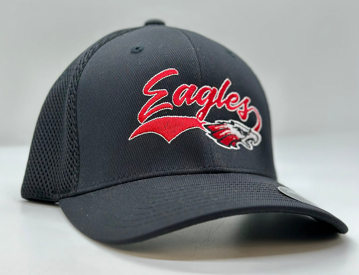 JB Eagles Swoosh Fitted Trucker Hat S/M