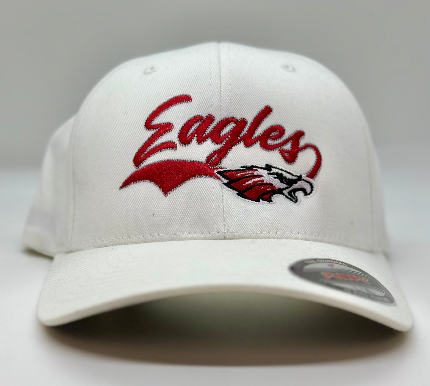 JB Eagles Swoosh Fitted Hat L/XL