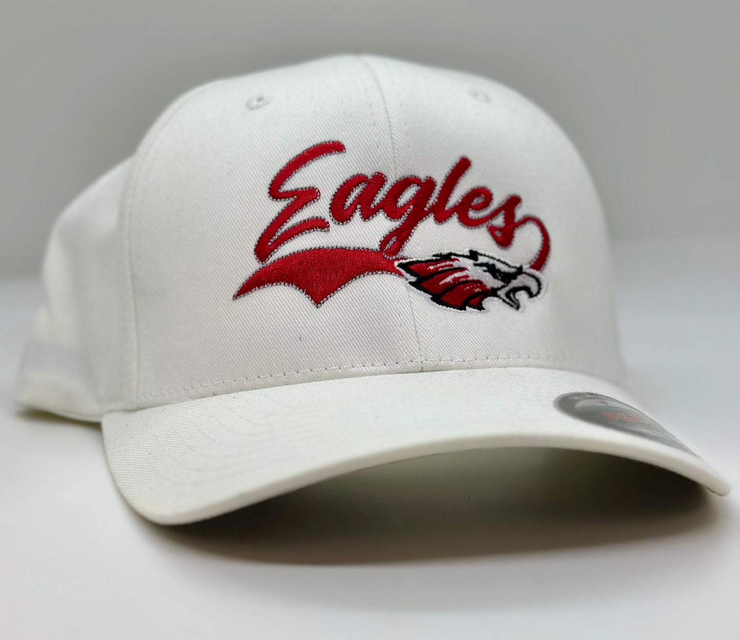 JB Eagles Swoosh Fitted Hat L/XL