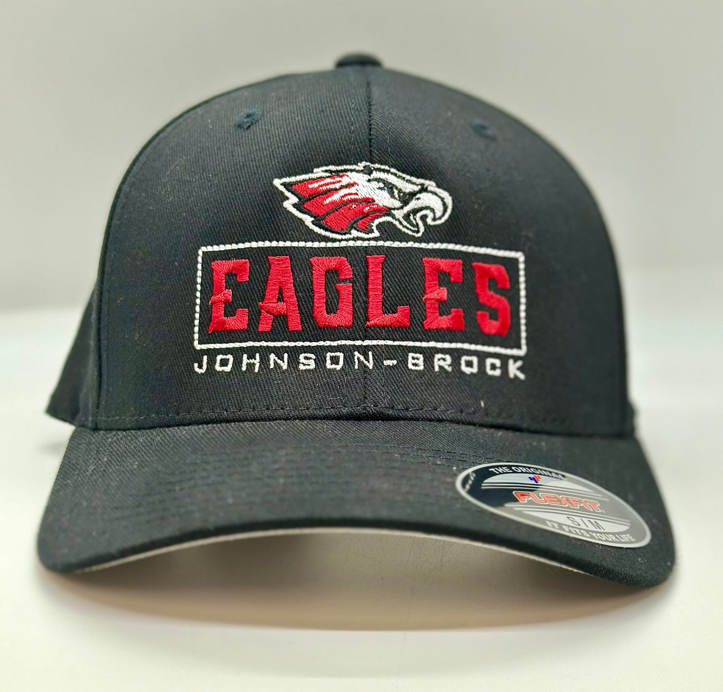 JB Eagles Rectangle Fitted Hat S/M