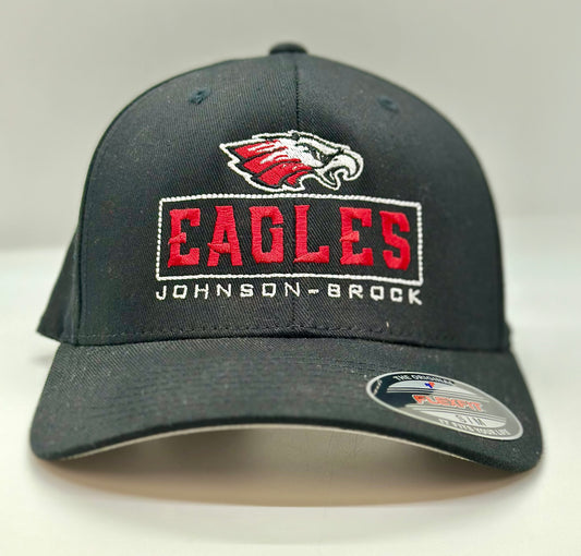 JB Eagles Rectangle Fitted Hat S/M