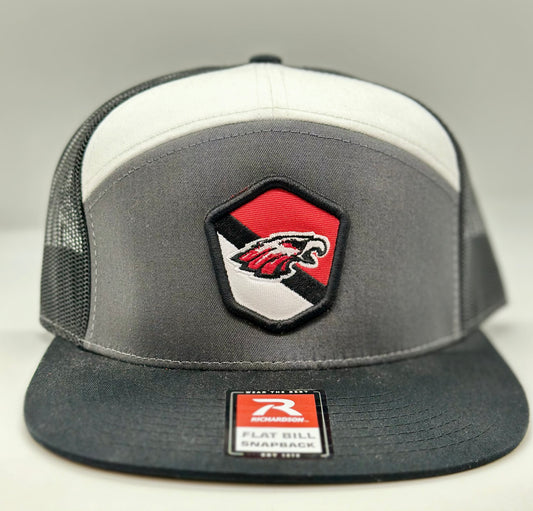 JB Eagles Shield 7 Panel Trucker Hat