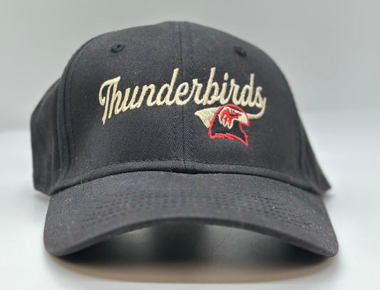 JCC Thunderbirds Script Swoosh Hat