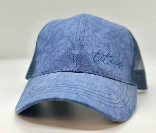 Titans Script Ladies Trucker Hat