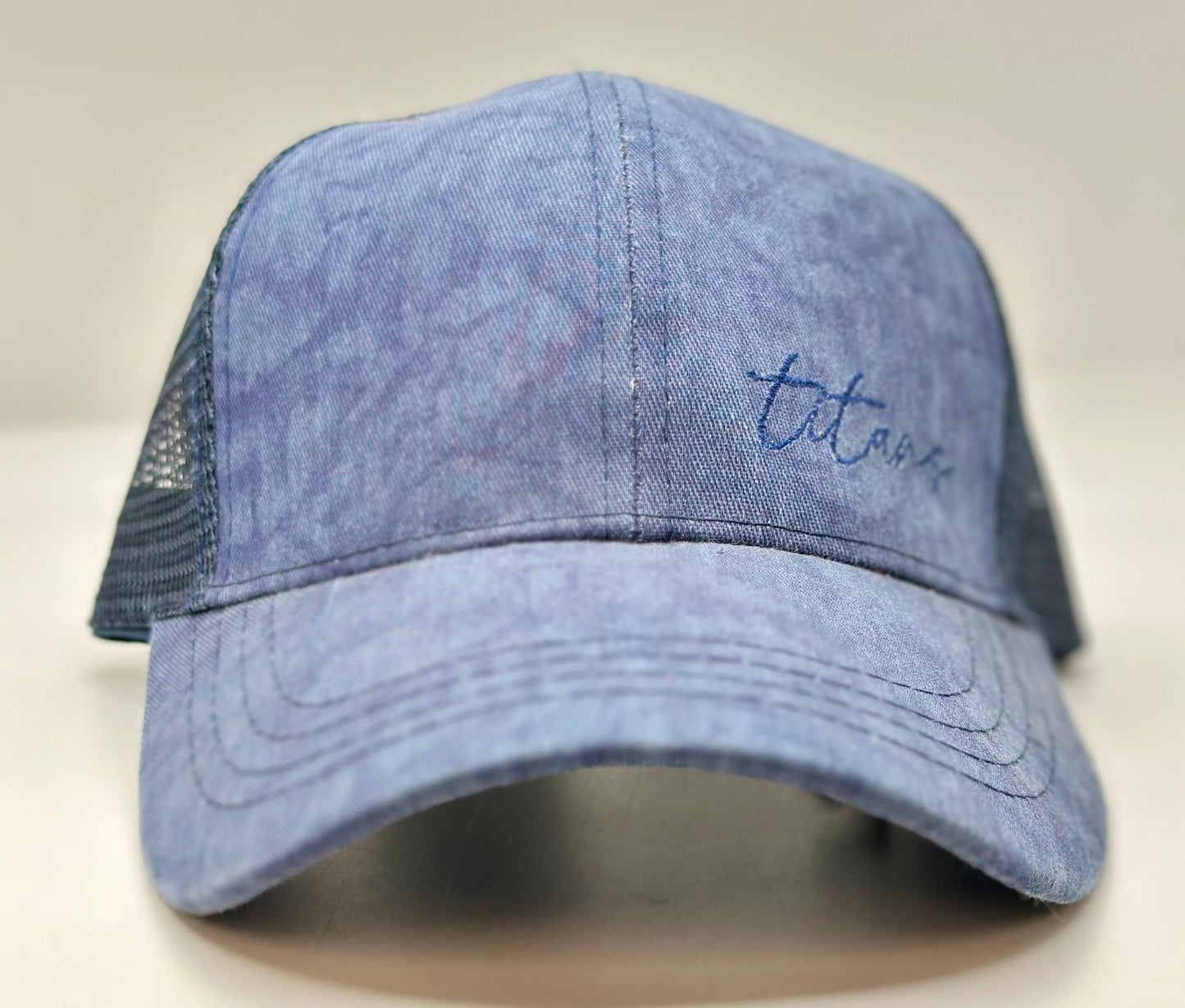 Titans Script Ladies Trucker Hat