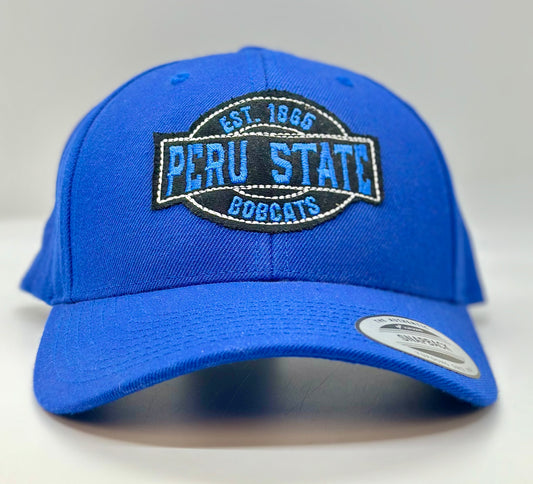 Peru State Bobcats Sweatshirt Patch Hat