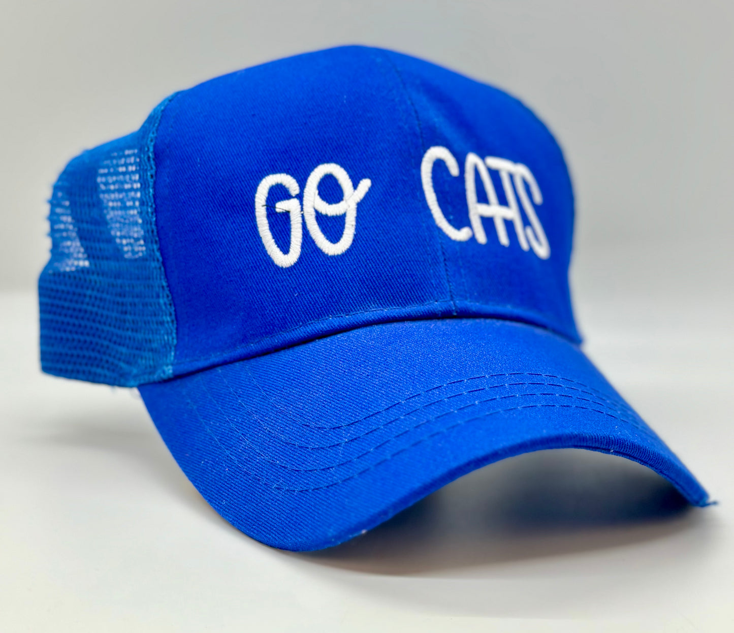 Go Cats Ladies Ponytail Slot Trucker Hat