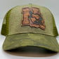 Nebraska Catfish Camo Trucker Hat