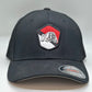 Auburn Bulldog Shield Patch Fitted L/XL Hat